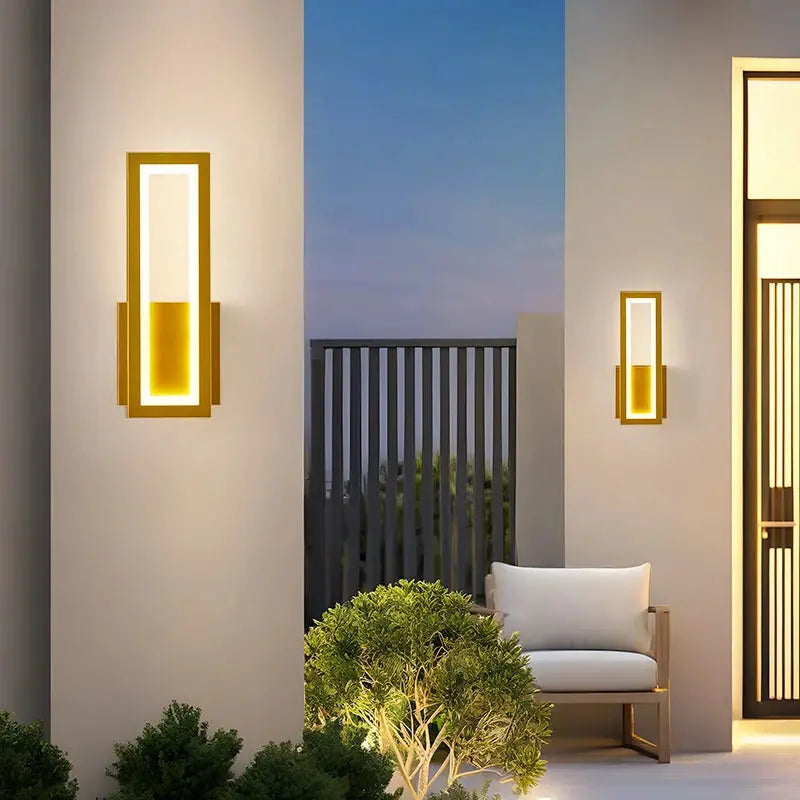 Waterproof Modern Porch Wall Light