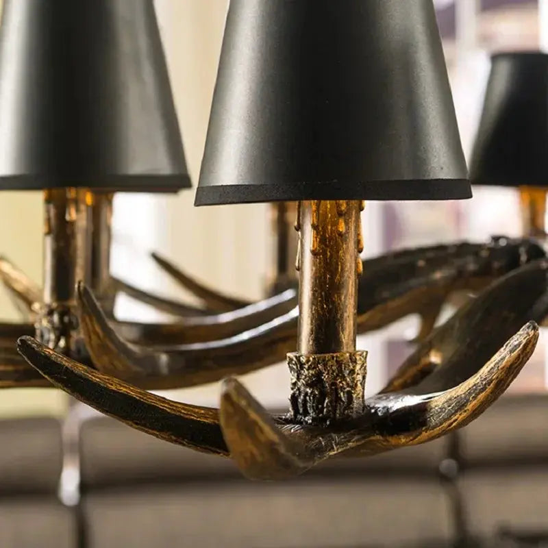 Retro Antler Chandelier