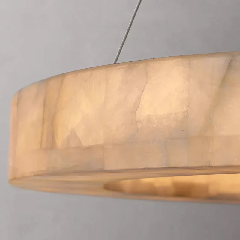 Retro American Marble Chandelier