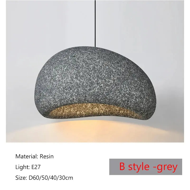 2025 New Model Wabi Sabi Pendant Lamp Living Room Dining Table Bedroom LED Ceiling Chandelier Light Home Decor E27 Hanging Lamp ChandeliersLife®