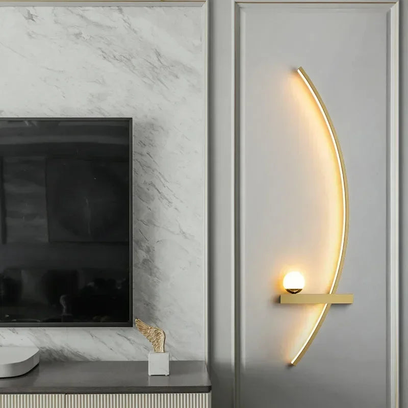 Modern LED Wall Lamp Stripes