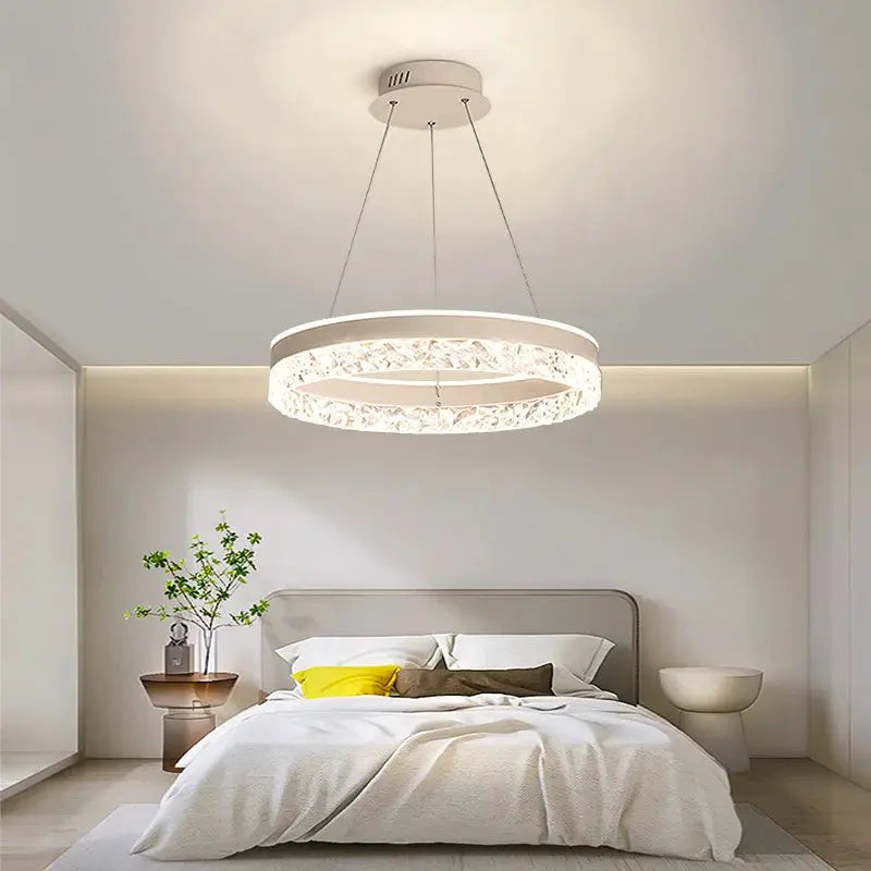 Simple Modern Ceiling Chandelier Adjustable Indoor Lighting High LED 3 Color for Living Room Dining Room Bedroom Decor Ornament ChandeliersLife®