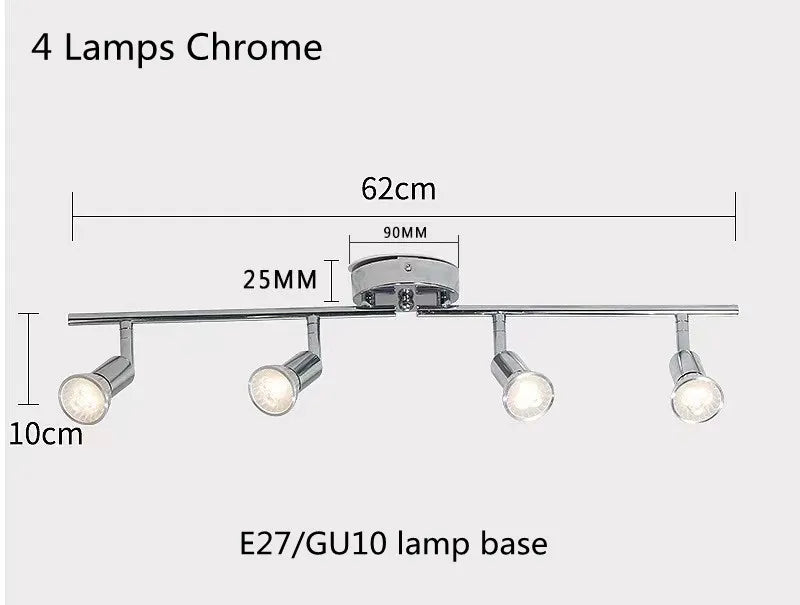 GU10 Living Room Ceiling Light