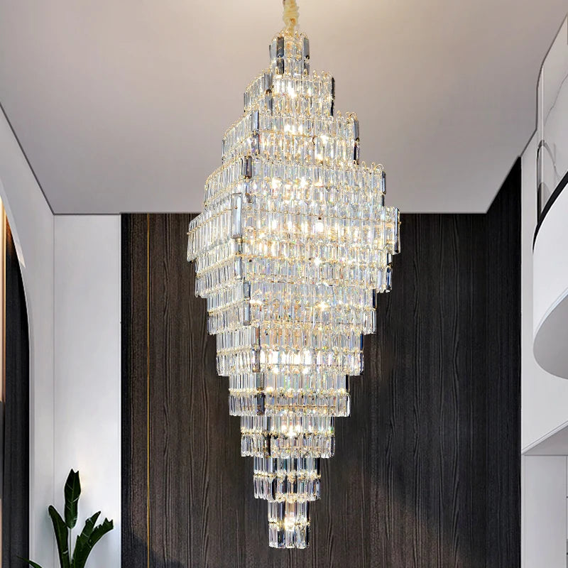 Villa Light Luxury Crystal Chandeliers