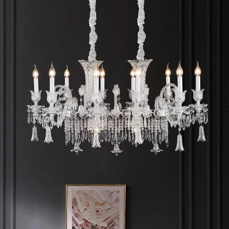 Luxury K9 Crystal Chandelier Lighting For Lliving Room Bedroom Kitchen Grade Pendants Ceiling Lamp Transparent Home Decoration ChandeliersLife®
