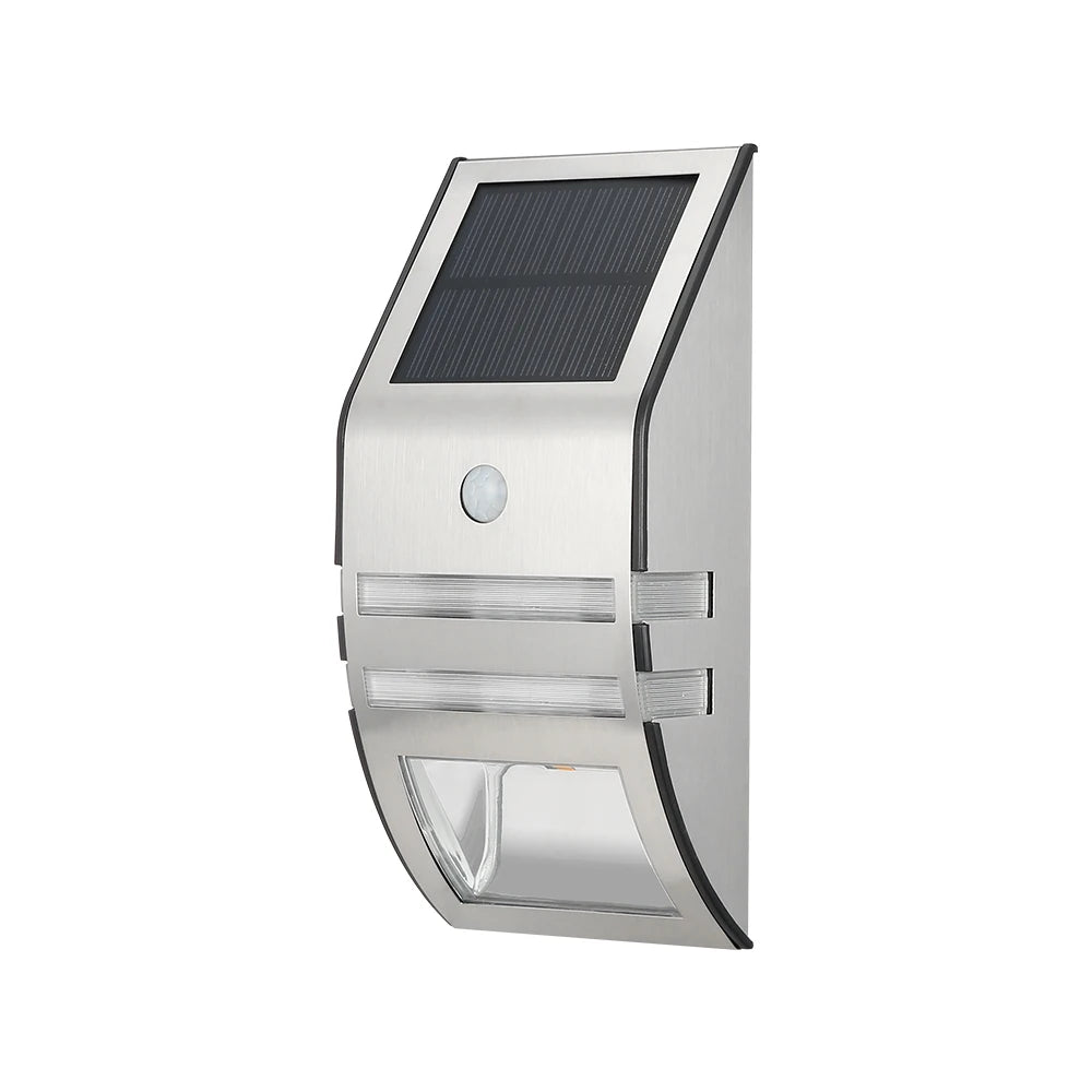 Motion Sensor Waterproof Solar Power Outdoor LED Wall Lamp