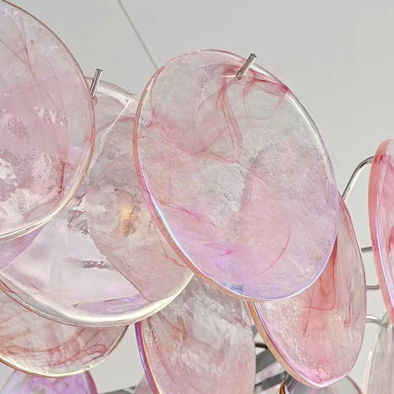 Verdeva Murano-inspired Coloured Glass chandelier, product gallery image 5 of 15