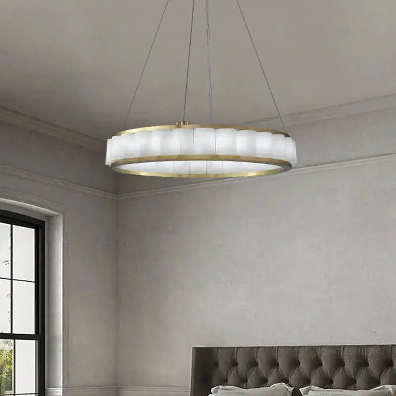 Marble Alabaster Ring Chandelier ChandeliersLife®