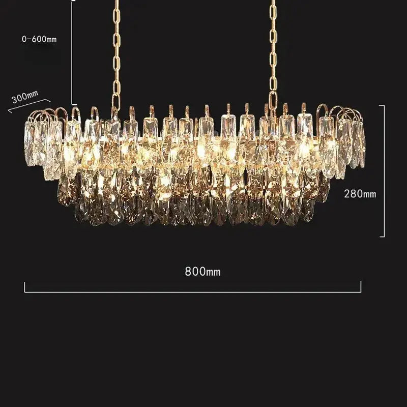 Crystal Art Home Postmodern Chandelier ChandeliersLife®
