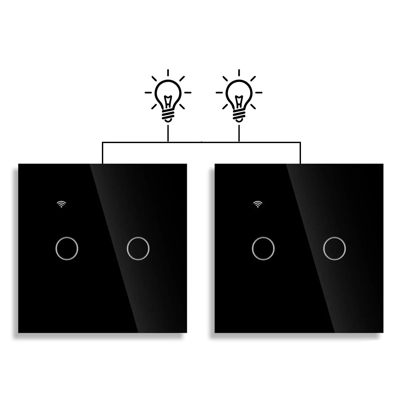 UK Wifi Smart Dual Switch