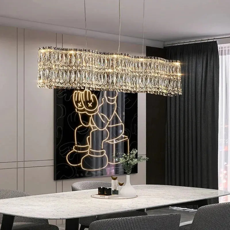 Modern Luxury LED Crystal Chandeliers Home Villa Decoration Living Dining Room Lighting Ceiling Pendant Lights Indoor Fixtures ChandeliersLife®