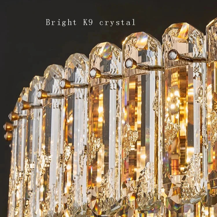 2025 Nordic Modern Elegant Crystal Oval Elegant Chandelier ChandeliersLife®