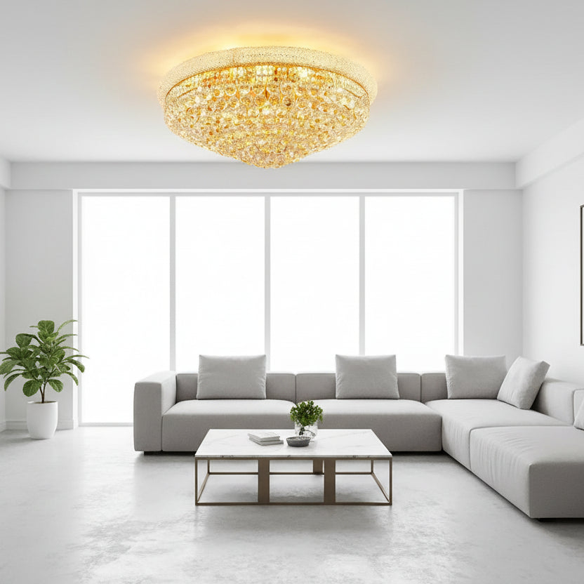 Morden Crystal Ceiling Lamp Bedroom Atmospheric ChandeliersLife®