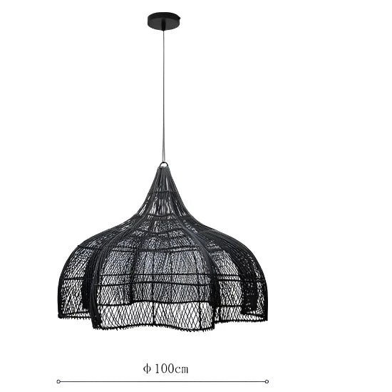 Oriental Petal Rattan Pendant Lights ChandeliersLife®