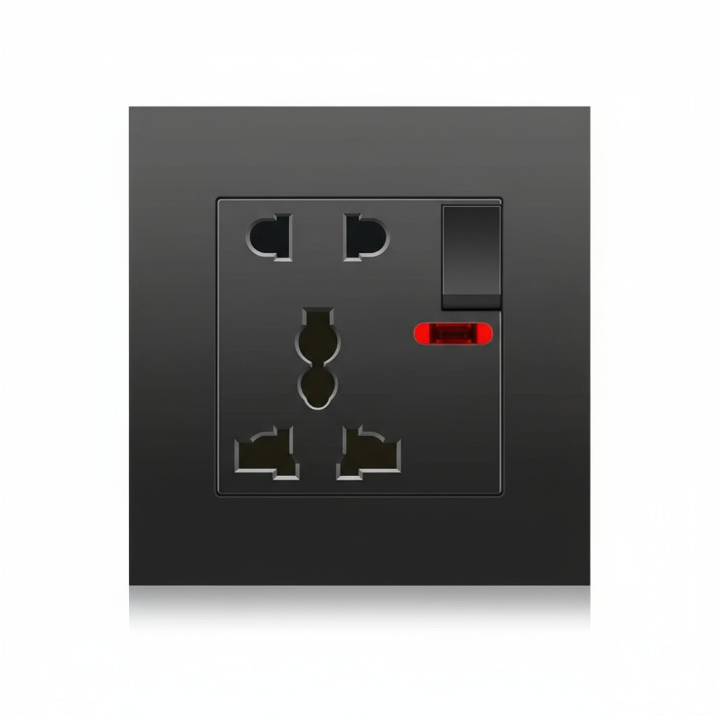 UK Wall Electrical Outlet with USB Charger