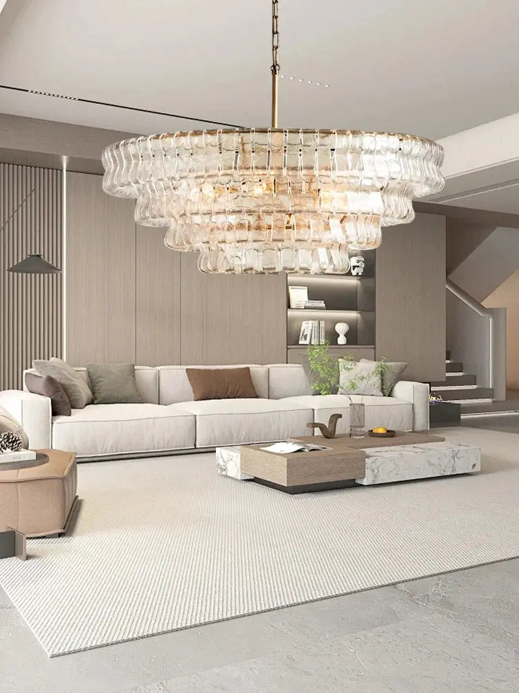 2026 Luxury Glass Dining Room Chandelier