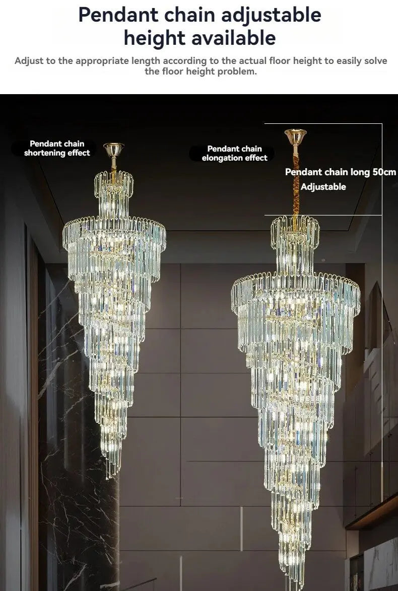 Modern Loft Crystal Chandelier ChandeliersLife®