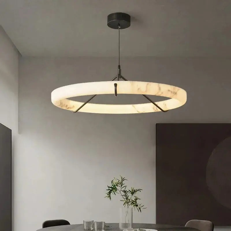 Modern Spanish Marble Dining Room Chandeliers