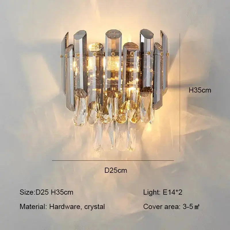 Modern Luxury Crystal E14 Chandeliers