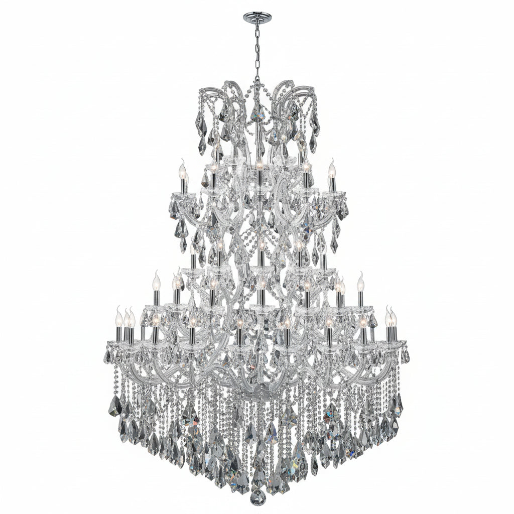 Modern Luxury Clear Crystal Chandelier