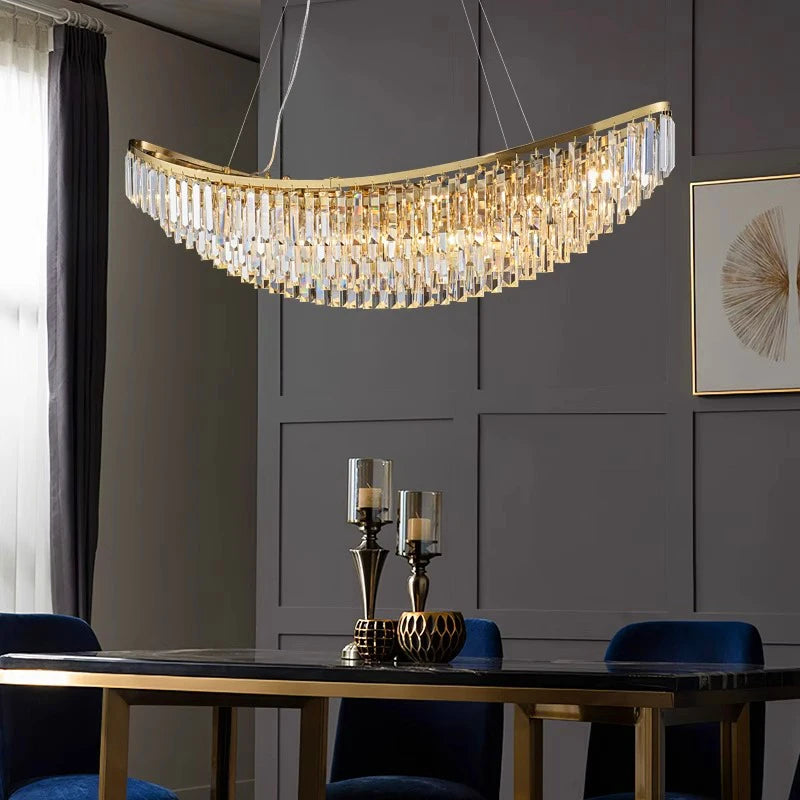 Luxury Spring Shape Chandelier