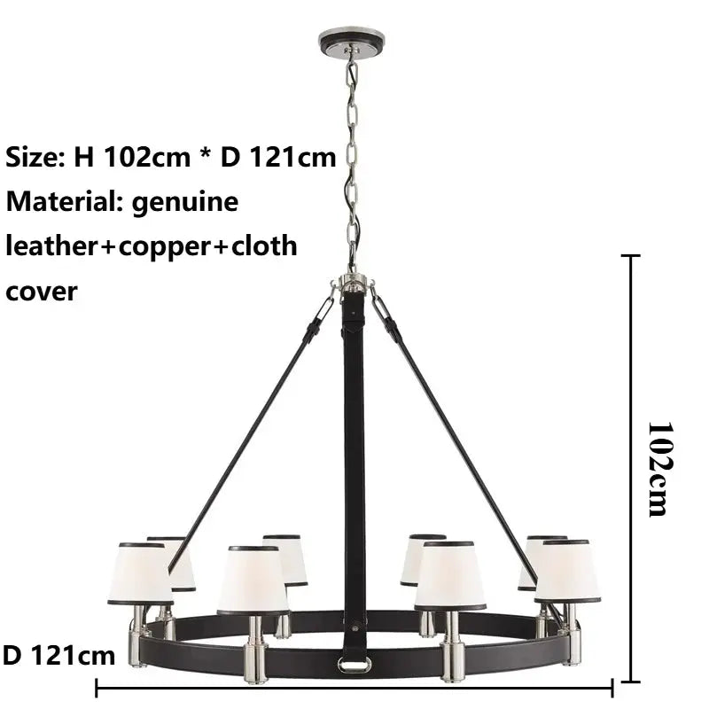 Fashionable Retro Copper Pendant Lamp