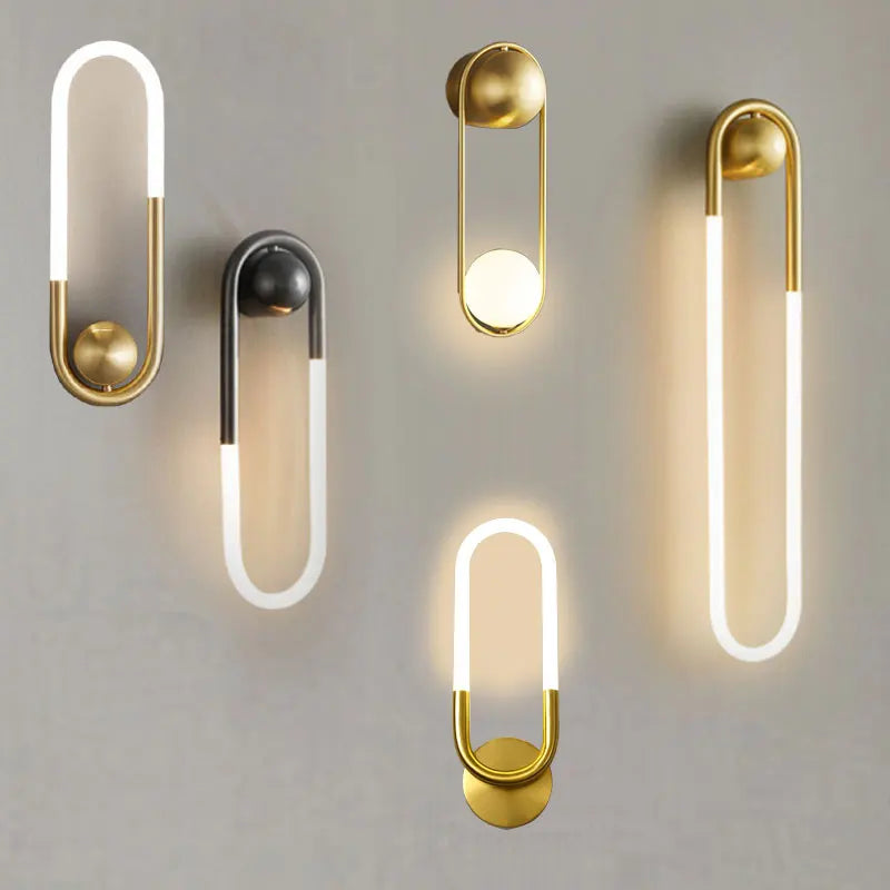 Minimalist U-shaped Wall Lamp