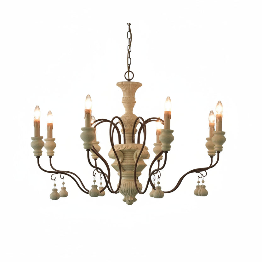 Classic Franch Wood Chandelier