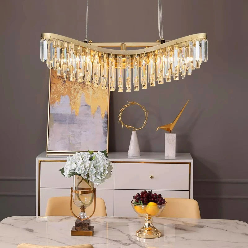 Luxury Spring Shape Chandelier