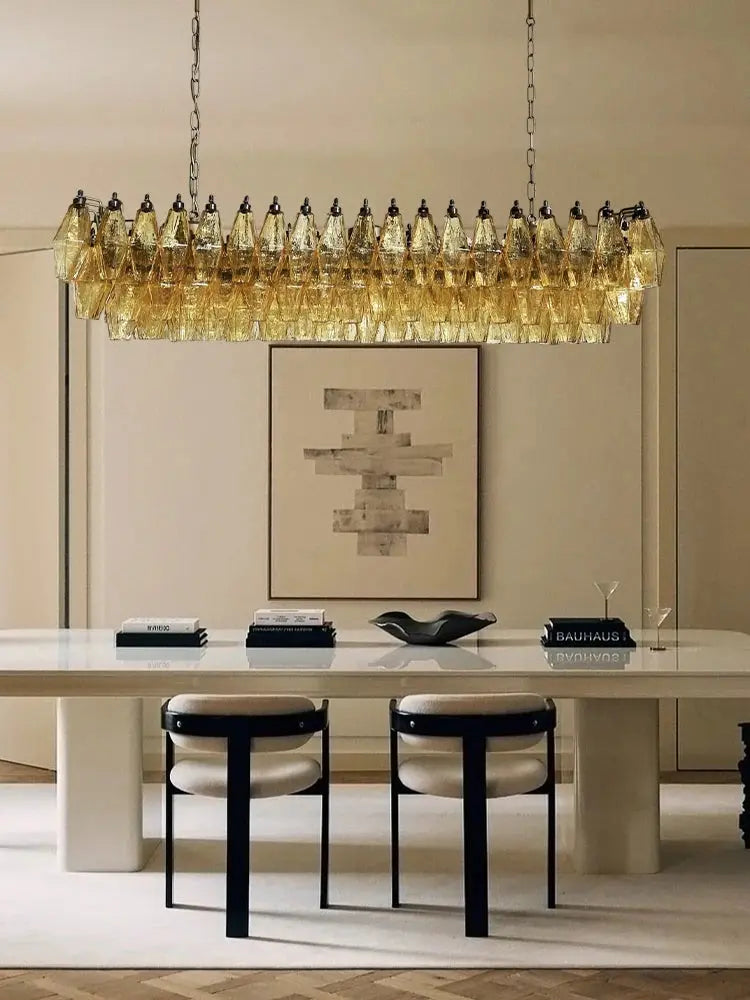 Glass Art Dining Room Chandelier