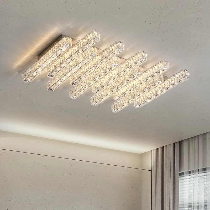 Modern Ceiling Chandelier K9 Crystal