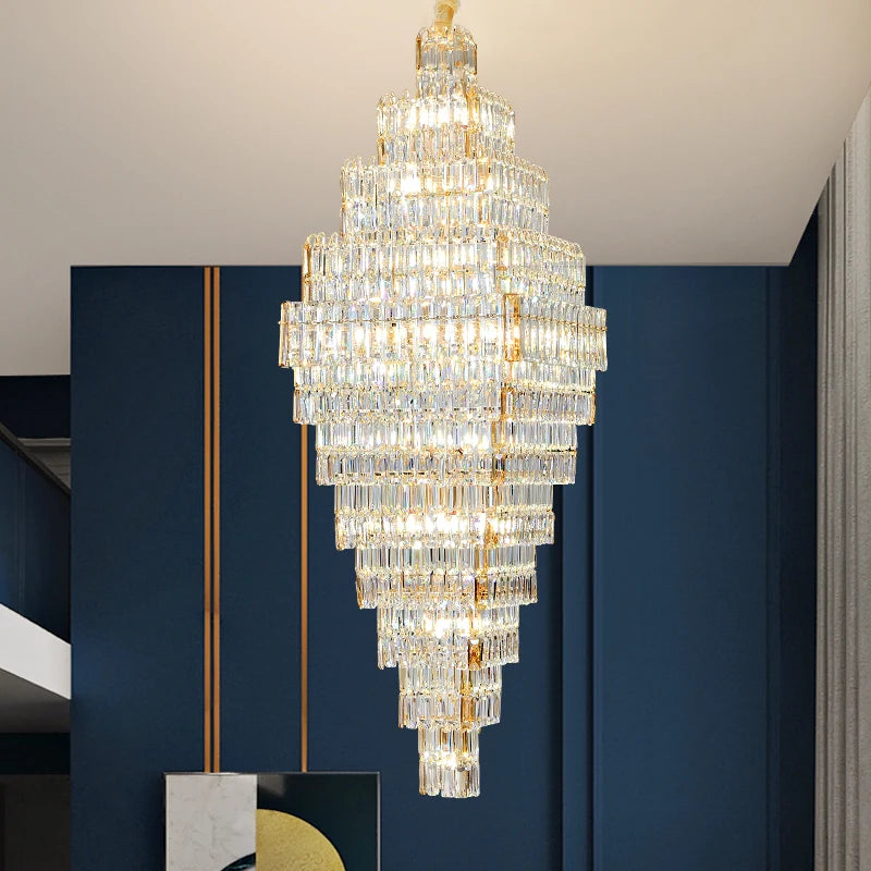 Villa Light Luxury Crystal Chandeliers ChandeliersLife®