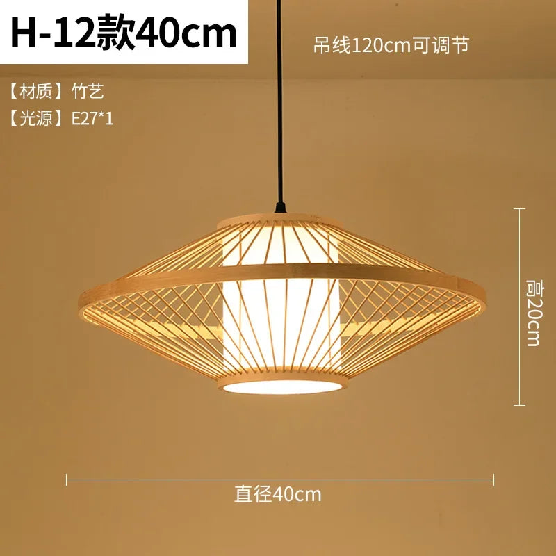 Creative Bamboo Pendant Lamp ChandeliersLife®