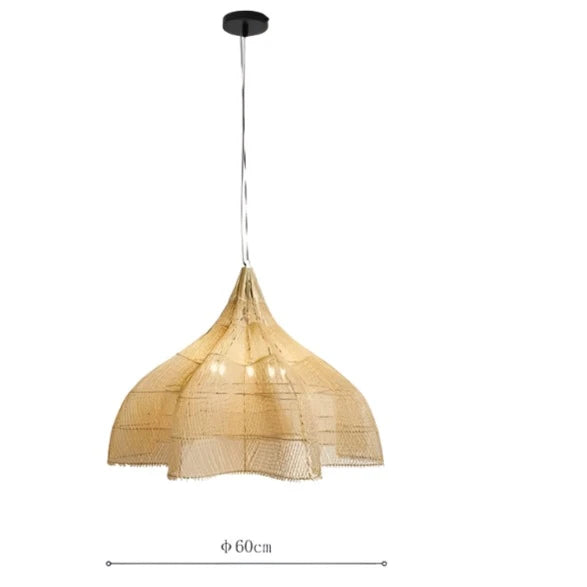 Oriental Petal Rattan Pendant Lights ChandeliersLife®