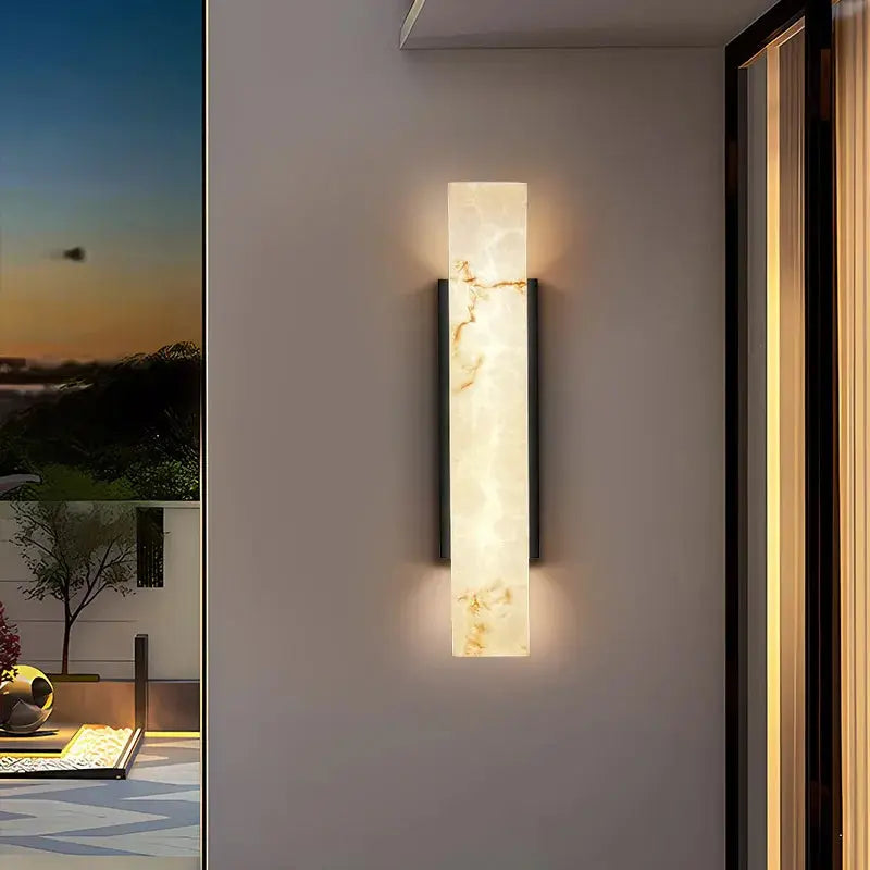 Modern Minimalist Outdoor Waterproof IP65 Lmitated Marble LED Wall Light AC85~265V Stainless Steel Porch Lamp For Street Adorn ChandeliersLife®