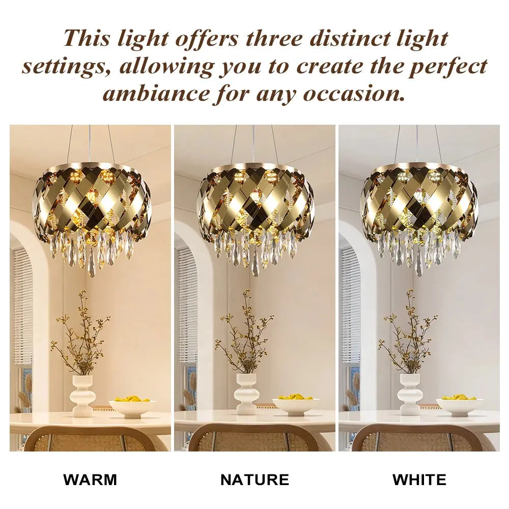 Round Pendant Lamp For Dining Room