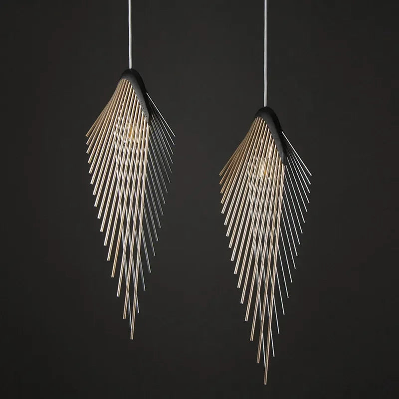 Nordic Vintage Bird's Wing Pendant Lights