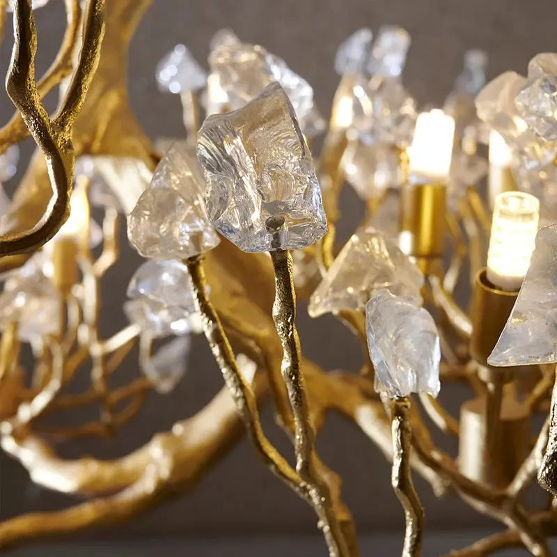 Postmodern Handmade Copper Chandelier