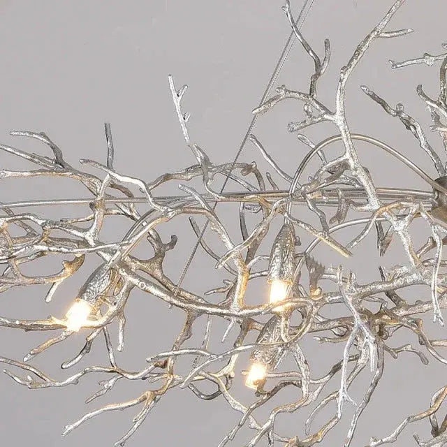 High-end LED Branch Crystal Copper Chandeliers Water Drops Luxury Ceiling Chandelier Lighting Decor Tree Luxury Pendant  LAMP ChandeliersLife®
