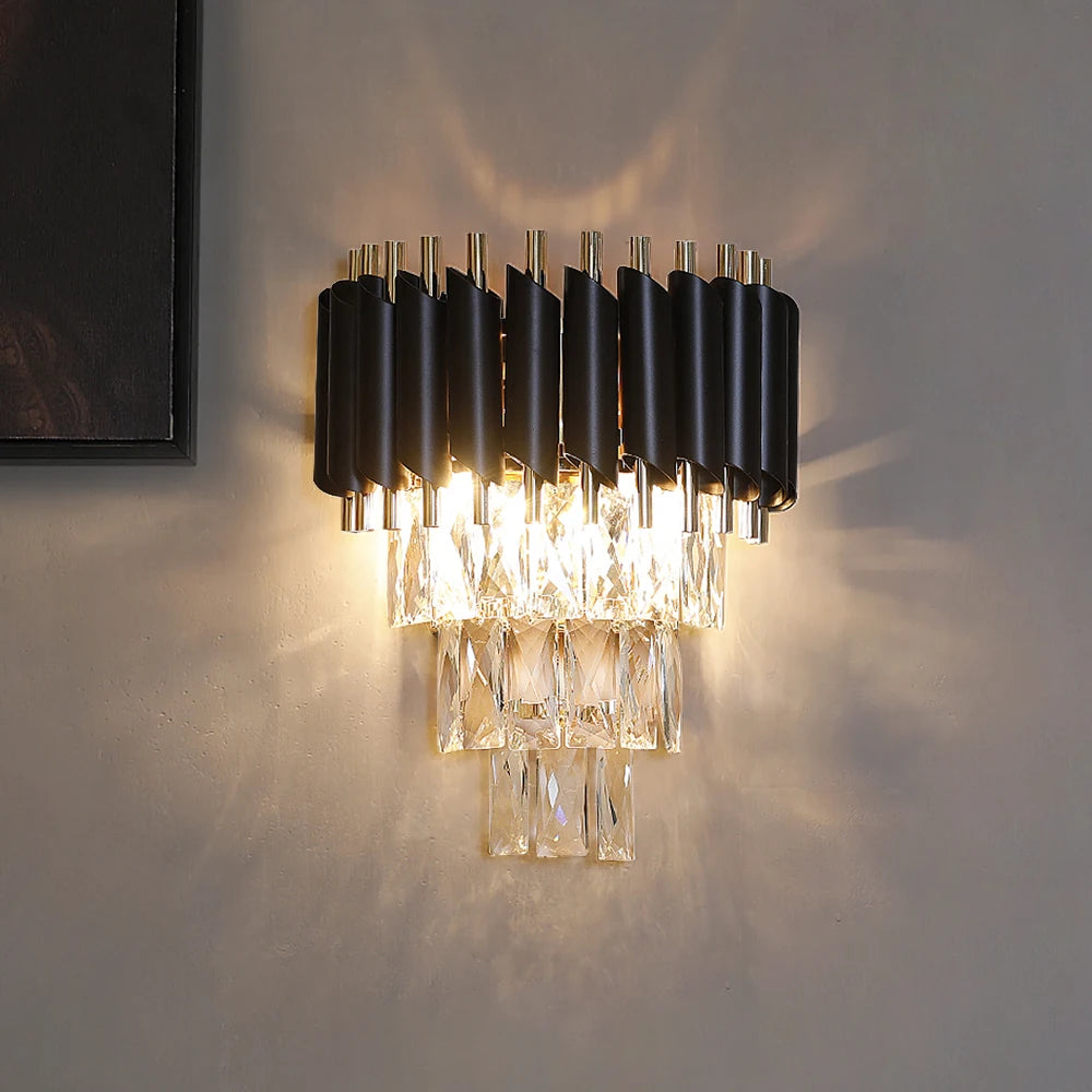 Corridor Crystal Wall Lamp