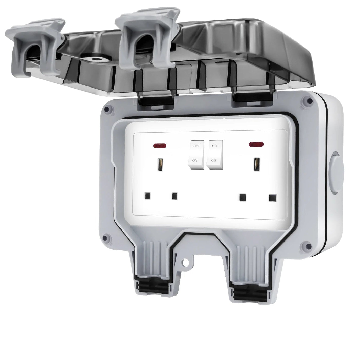 Outdoor Power Hub Double Socket