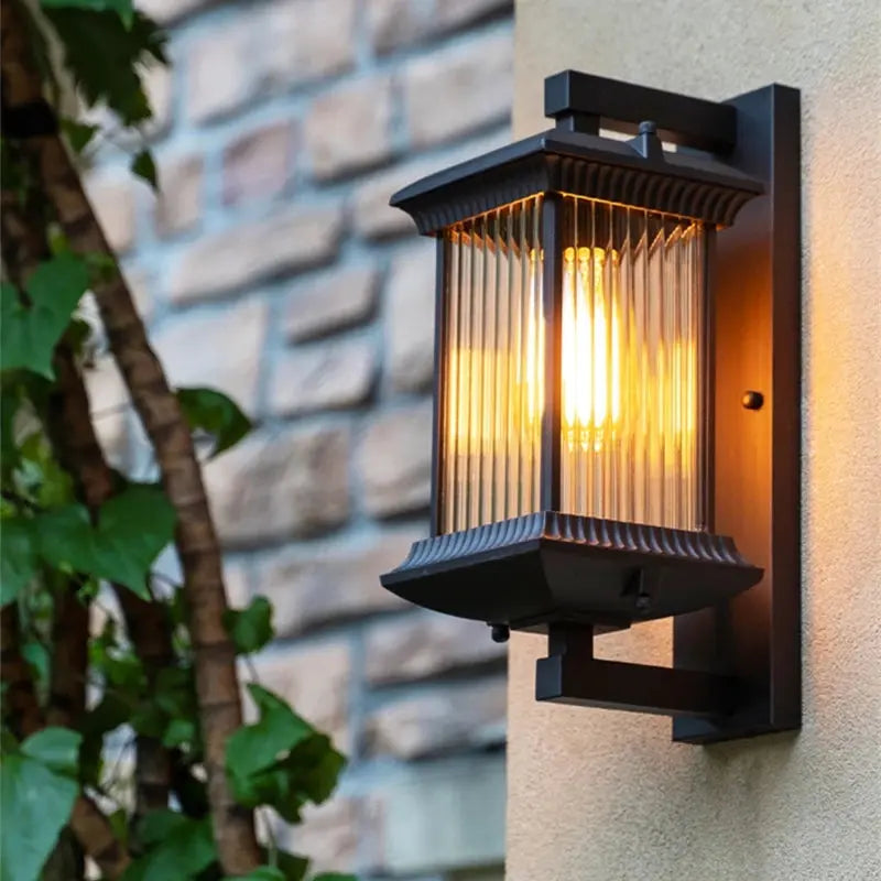 Outdoor Wall Lamp Metal Waterproof Outside Wall Lights AC90-260V Exterior Wall Lighting for Hotel Villa Big Porch Garden Gate ChandeliersLife®