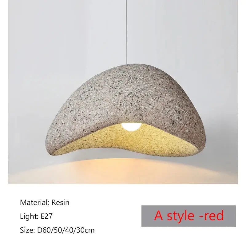 2025 New Model Wabi Sabi Pendant Lamp Living Room Dining Table Bedroom LED Ceiling Chandelier Light Home Decor E27 Hanging Lamp ChandeliersLife®