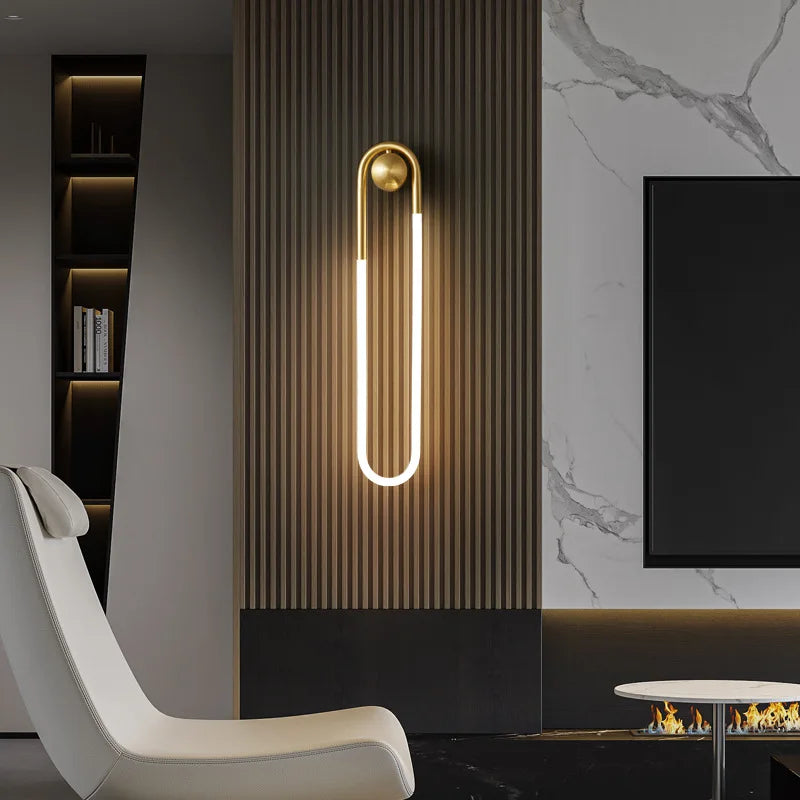 Minimalist U-shaped Wall Lamp