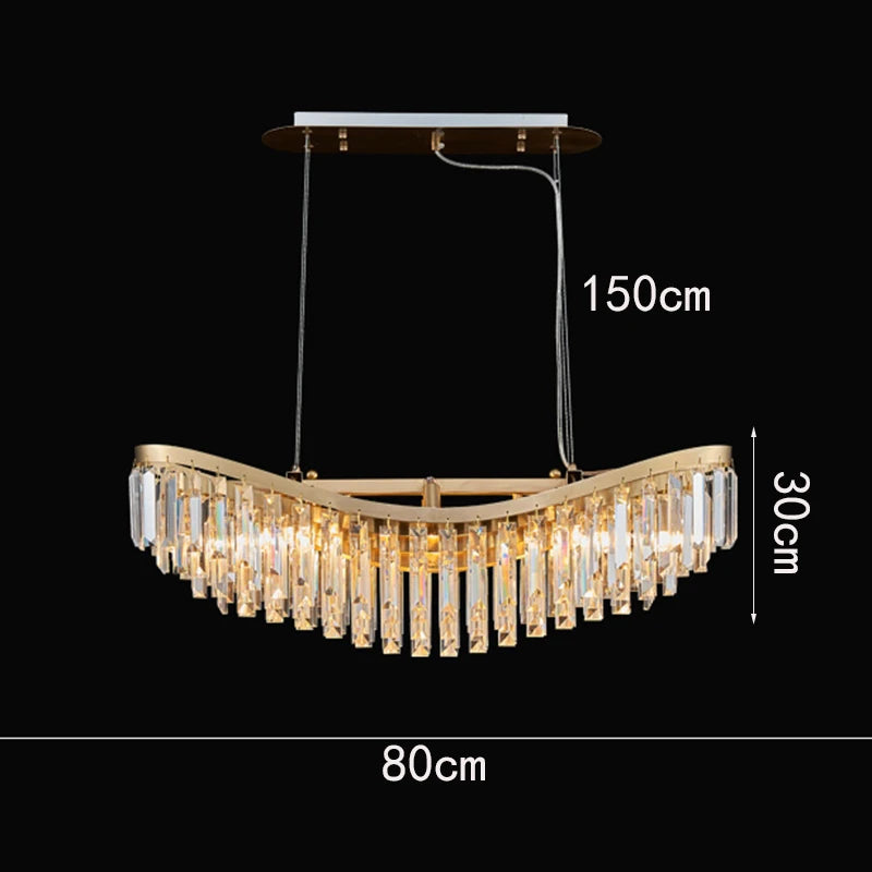 Luxury Spring Shape Chandelier