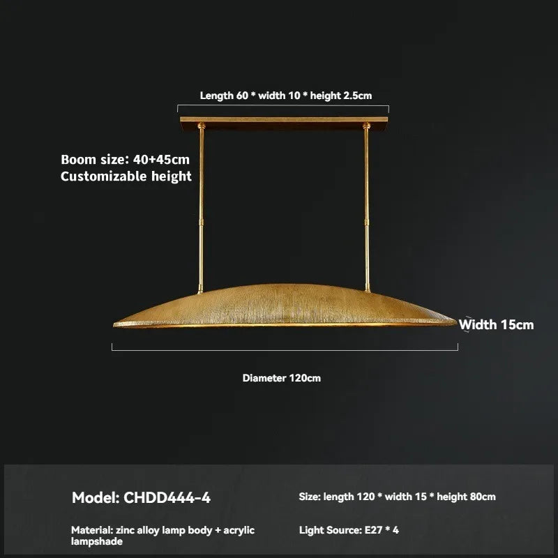 Utopia Large Linear Chandelier