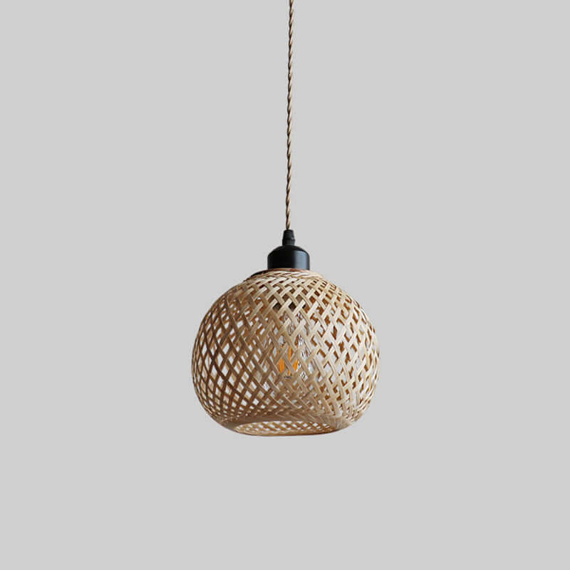 ZenGlow Bamboo Pendant Light