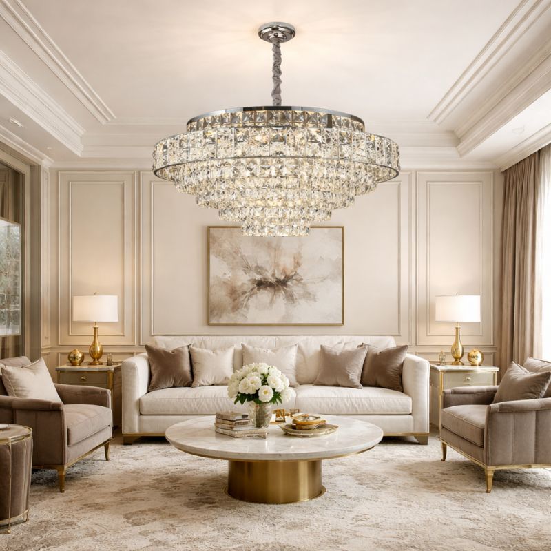 Crystal Elegant Chandelier Design