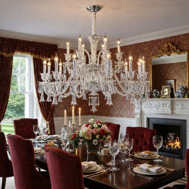 Living Room Lighting Luxury K9 Crystal Chandelier