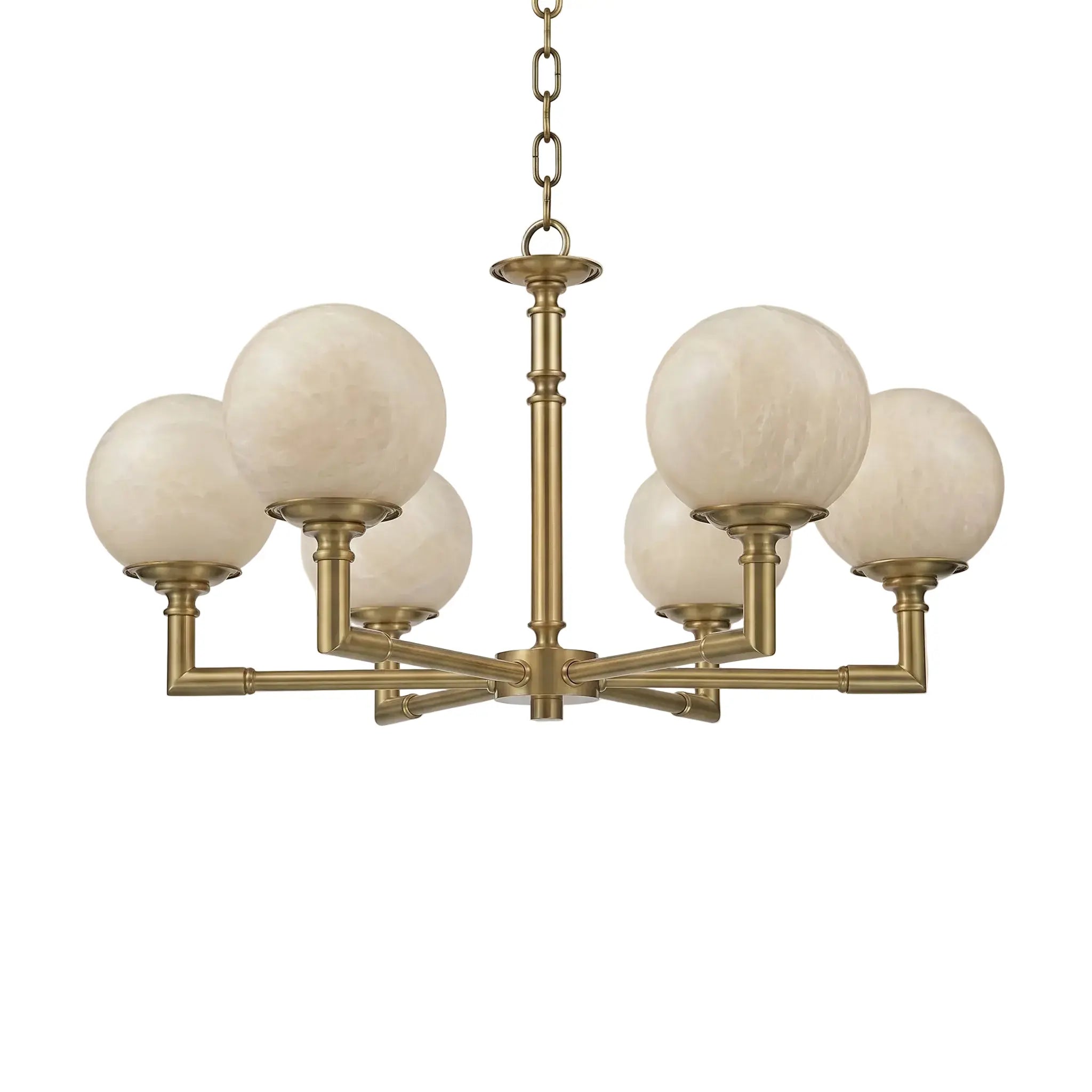 Brass Classic Alabaster Pendant Lamp ChandeliersLife®